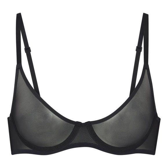 SKIMS Other - SKIMS Ultra Fine Mesh UNDERWIRE SCOOP BRA